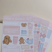 Charger l&#39;image dans la galerie, WINTER Planner/Bujo Set (4 sticker sheets)
