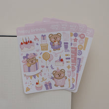 Charger l&#39;image dans la galerie, Happy Birthday Sticker Sheet
