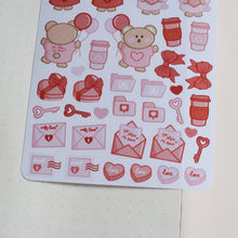 Charger l&#39;image dans la galerie, LOVE Mini Doodles Sticker Sheet

