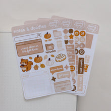 Charger l&#39;image dans la galerie, AUTUMN Planner/Bujo Set (4 sticker sheets)
