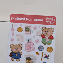 Charger l&#39;image dans la galerie, Postcard from Seoul Sticker Sheet
