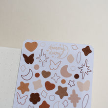 Charger l&#39;image dans la galerie, Mini Shapes Sticker Sheet (neutral)
