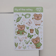 Charger l&#39;image dans la galerie, Lily of the Valley Sticker Sheet
