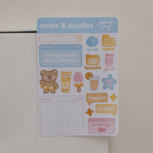 Charger l&#39;image dans la galerie, SUMMER Planner/Bujo Set (4 sticker sheets)
