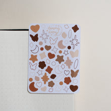 Charger l&#39;image dans la galerie, Mini Shapes Sticker Sheet (neutral)
