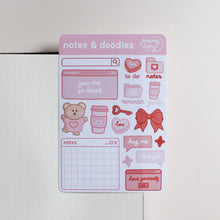 Charger l&#39;image dans la galerie, LOVE Planner/Bujo Set (4 sticker sheets)

