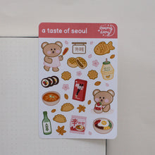 Charger l&#39;image dans la galerie, A Taste of Seoul Sticker Sheet
