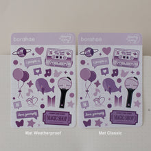 Charger l&#39;image dans la galerie, Borahae Sticker Sheet
