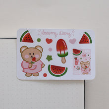 Load image into Gallery viewer, Mini Watermelon Sticker Sheet
