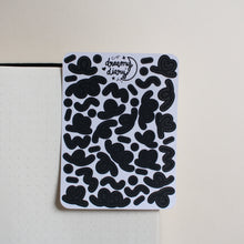 Charger l&#39;image dans la galerie, Mini Confettis Sticker Sheet (black)

