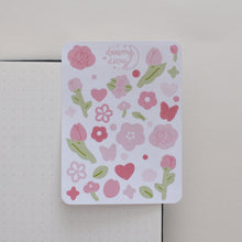 Charger l&#39;image dans la galerie, Mini Flower Deco Sticker Sheet (NOUVELLE VERSION)
