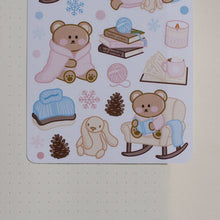Charger l&#39;image dans la galerie, Winter At Home Sticker Sheet
