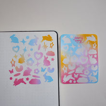 Charger l&#39;image dans la galerie, Mini Bunnies Deco Sticker Sheet
