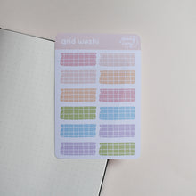 Charger l&#39;image dans la galerie, Grid Washi (rainbow)
