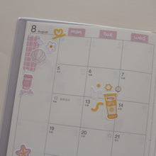 Charger l&#39;image dans la galerie, SUMMER Planner/Bujo Set (4 sticker sheets)
