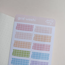 Charger l&#39;image dans la galerie, Grid Washi (rainbow)
