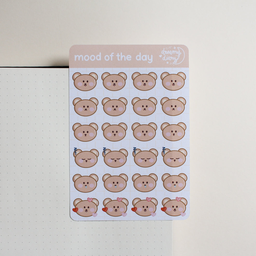 Mood of the Day Sticker Sheet