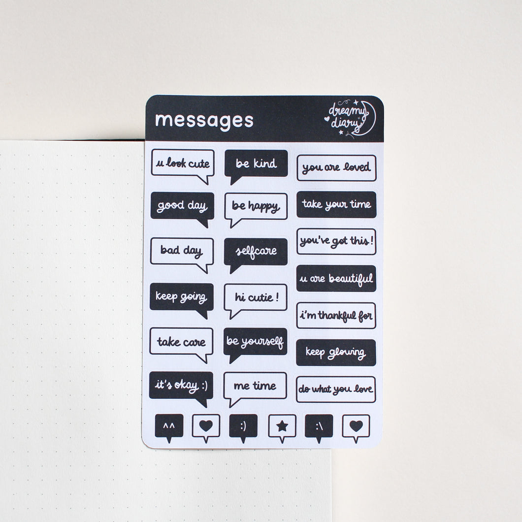 Messages (black)