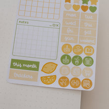 Charger l&#39;image dans la galerie, LEMON Planner/Bujo Set (4 sticker sheets)
