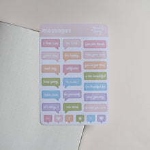 Charger l&#39;image dans la galerie, Messages (rainbow)
