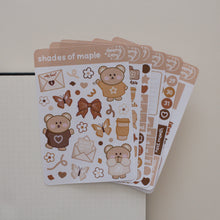 Charger l&#39;image dans la galerie, Dark Neutral Color Palette Sticker Sheet
