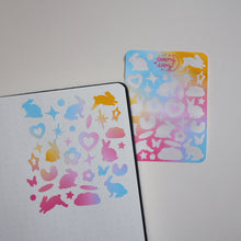 Charger l&#39;image dans la galerie, Mini Bunnies Deco Sticker Sheet
