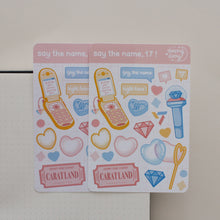 Charger l&#39;image dans la galerie, Say The Name, 17 ! Sticker Sheet
