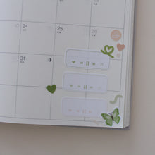 Load image into Gallery viewer, Lily of the Valley Color Palette Sticker Sheet
