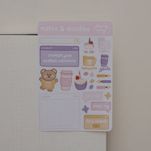 Charger l&#39;image dans la galerie, BIRTHDAY Planner/Bujo Set (4 sticker sheets)
