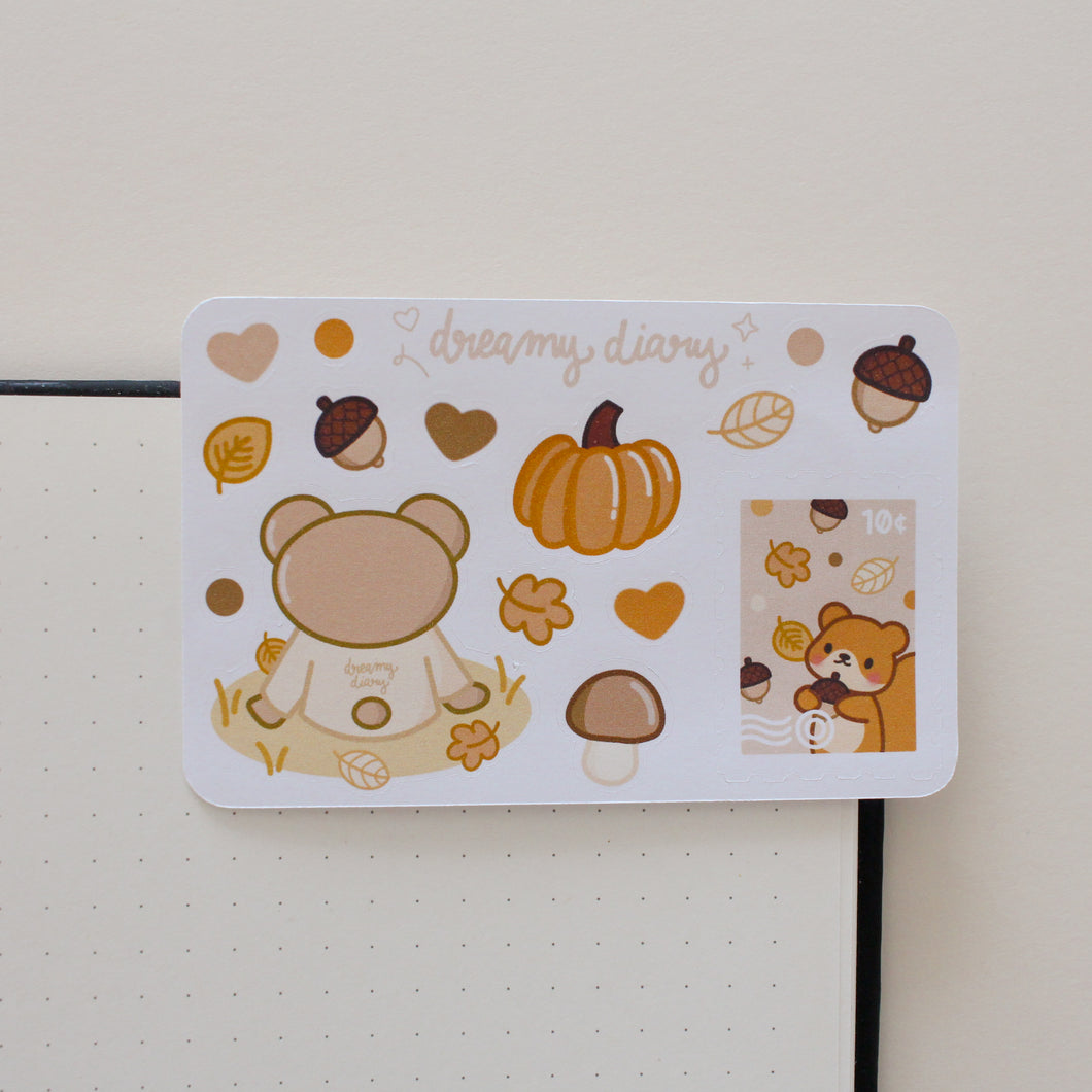 Mini Autumn Sticker Sheet