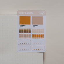 Charger l&#39;image dans la galerie, Autumn Color Palette Sticker Sheet
