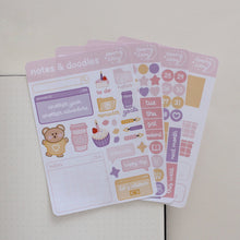 Charger l&#39;image dans la galerie, BIRTHDAY Planner/Bujo Set (4 sticker sheets)
