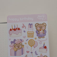 Charger l&#39;image dans la galerie, Happy Birthday Sticker Sheet
