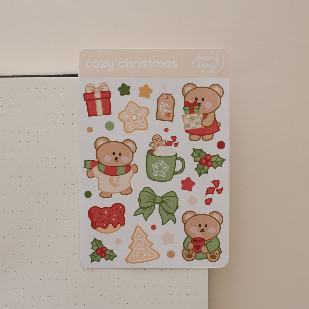 Cozy Christmas Sticker Sheet