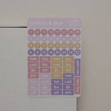 Charger l&#39;image dans la galerie, BIRTHDAY Planner/Bujo Set (4 sticker sheets)
