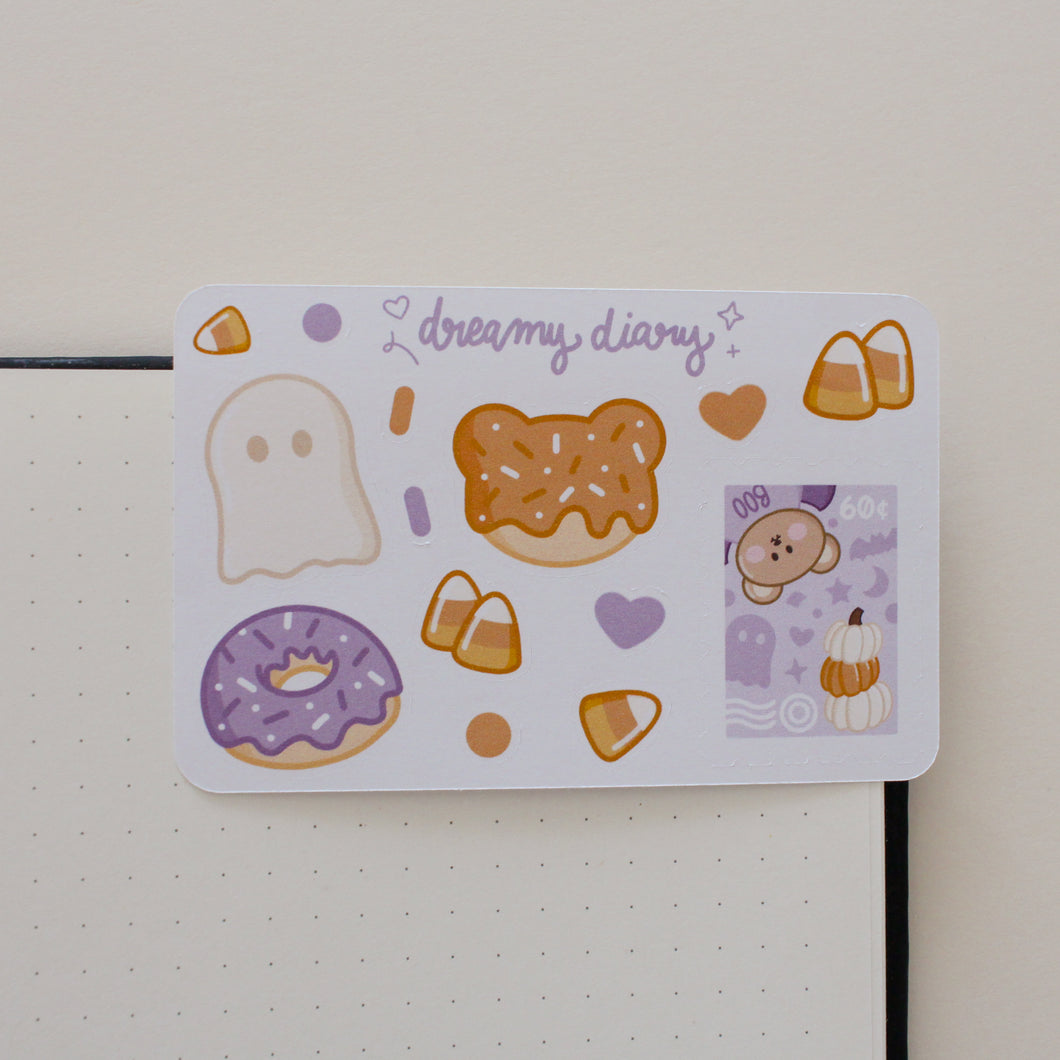 Mini Halloween Sticker Sheet