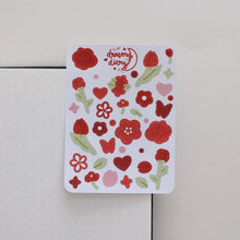 Charger l&#39;image dans la galerie, Mini Flower Deco Sticker Sheet (NOUVELLE VERSION)

