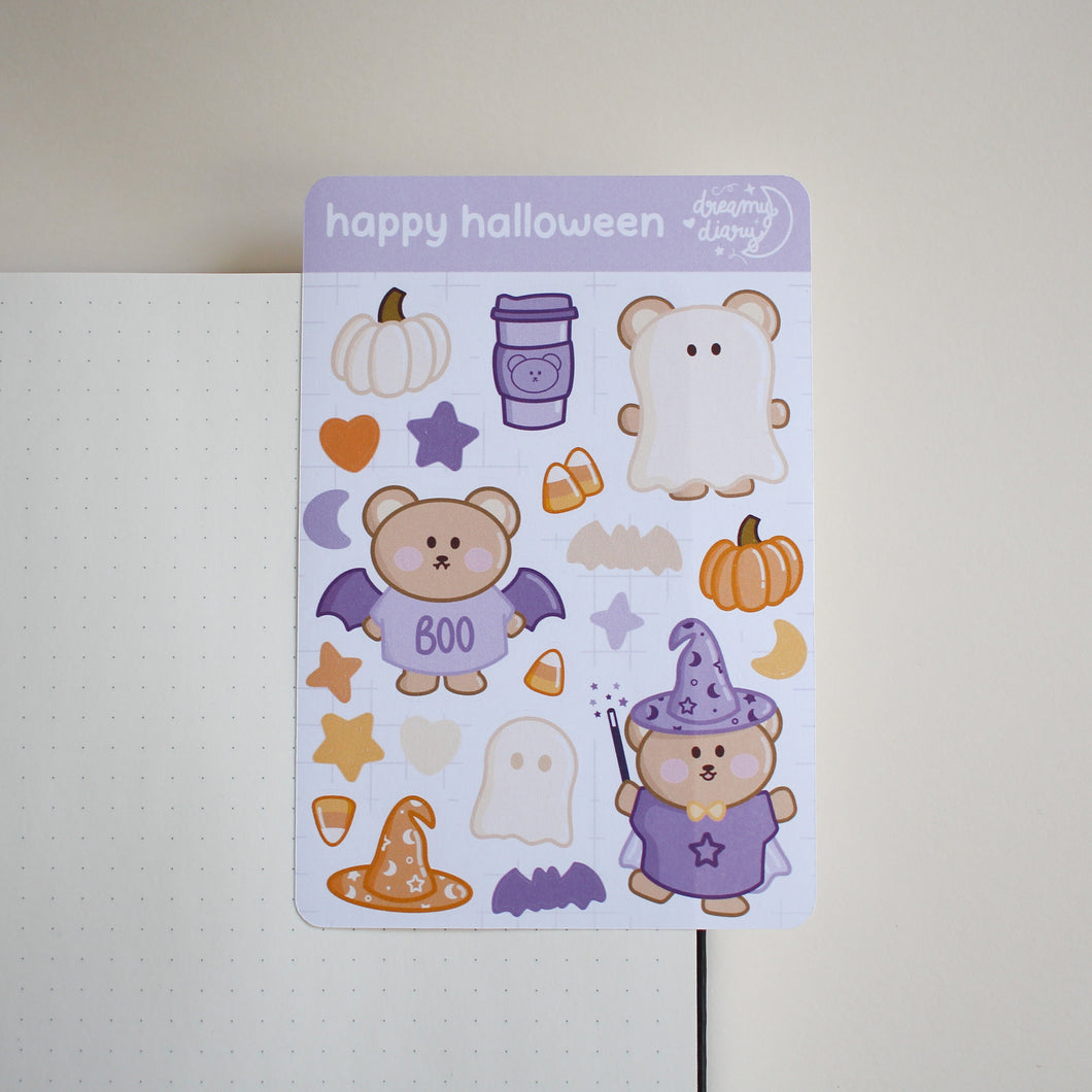 Happy Halloween Sticker Sheet