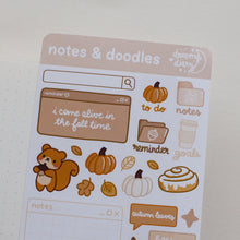 Charger l&#39;image dans la galerie, AUTUMN Planner/Bujo Set (4 sticker sheets)
