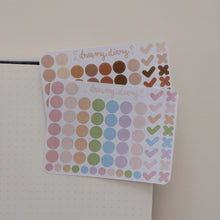 Charger l&#39;image dans la galerie, Mini Dots Sticker Sheet (neutral)
