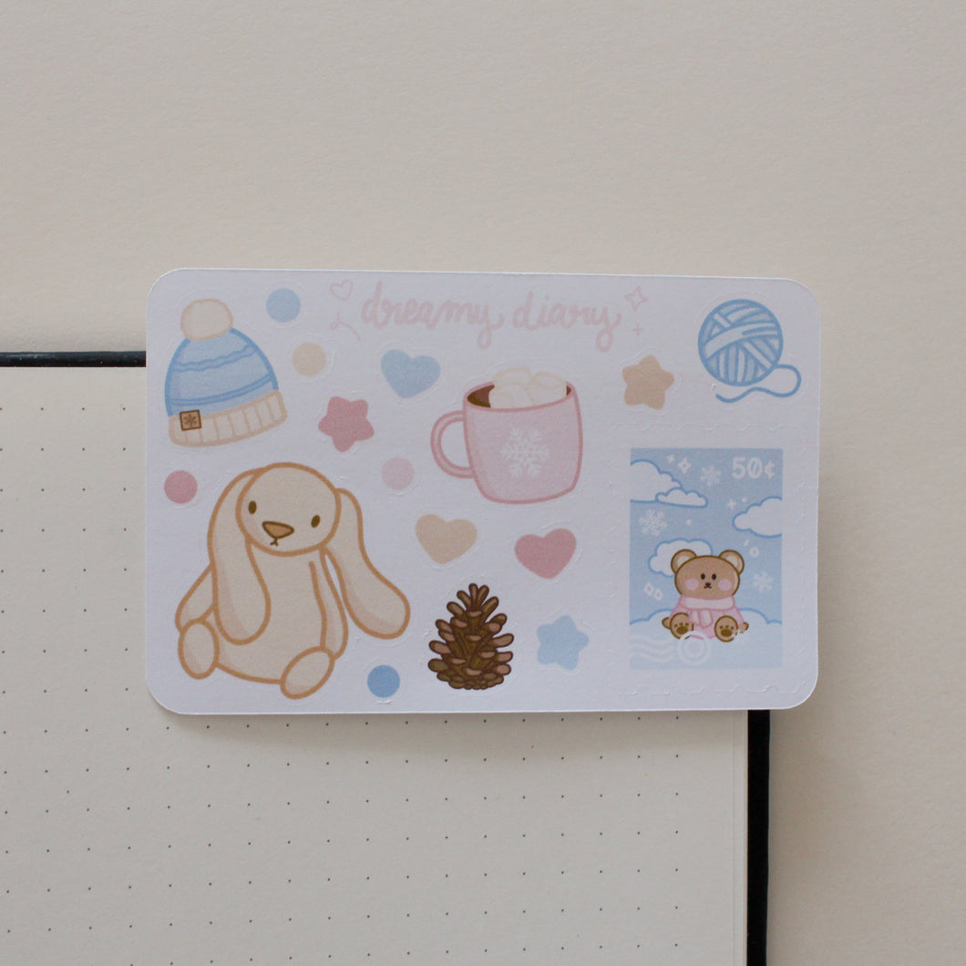 Mini Winter Sticker Sheet