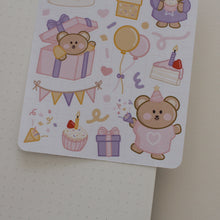 Charger l&#39;image dans la galerie, Happy Birthday Sticker Sheet
