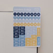 Charger l&#39;image dans la galerie, RAIN Planner/Bujo Set (4 sticker sheets)
