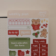 Charger l&#39;image dans la galerie, Christmas Weekly Plan Sticker Sheet
