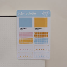 Charger l&#39;image dans la galerie, Summer Color Palette Sticker Sheet
