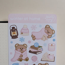 Charger l&#39;image dans la galerie, Winter At Home Sticker Sheet
