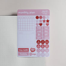 Charger l&#39;image dans la galerie, LOVE Planner/Bujo Set (4 sticker sheets)
