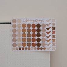 Charger l&#39;image dans la galerie, Mini Dots Sticker Sheet (neutral)
