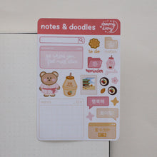 Charger l&#39;image dans la galerie, SEOUL Planner/Bujo Set (4 sticker sheets)
