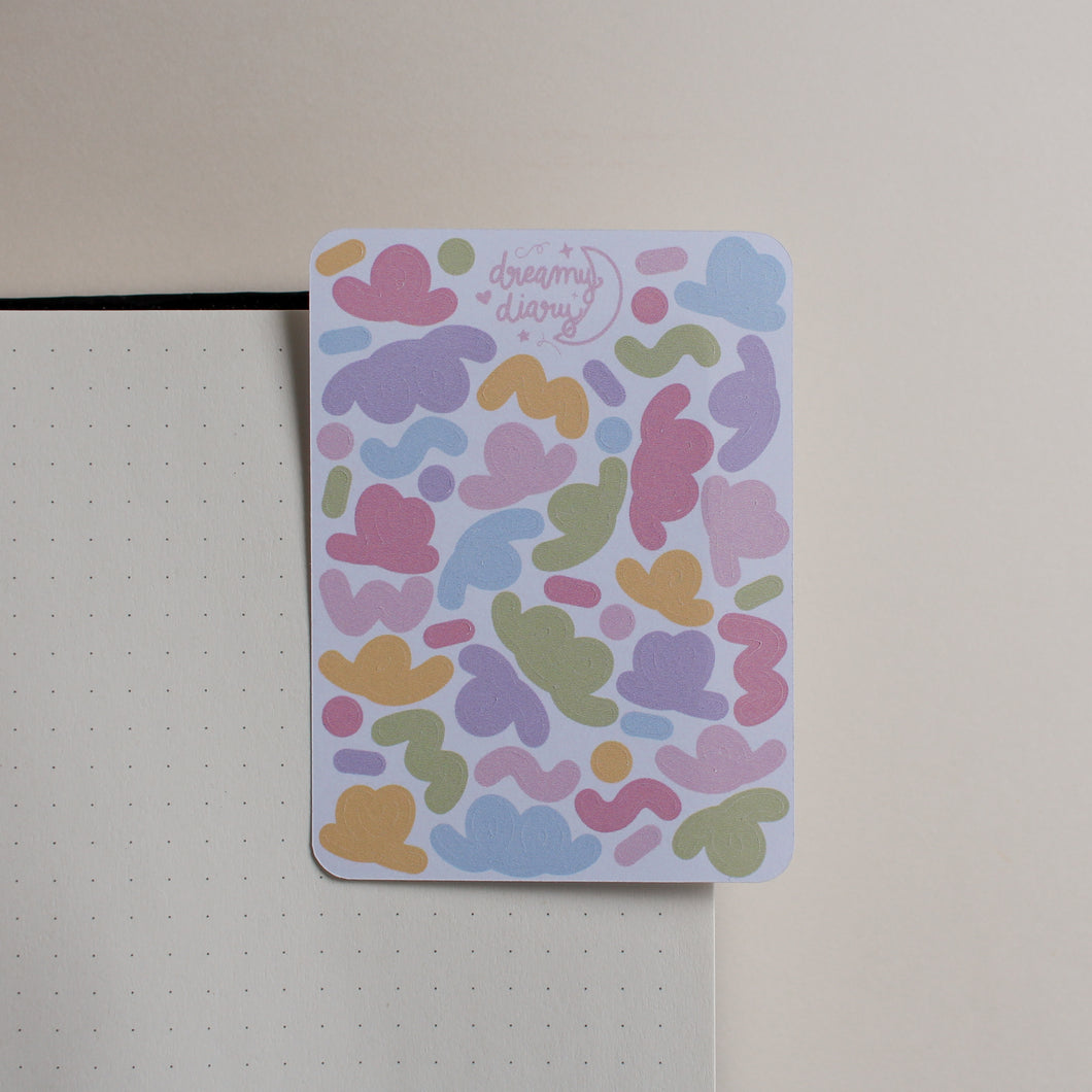 Mini Confettis Sticker Sheet (spring day)